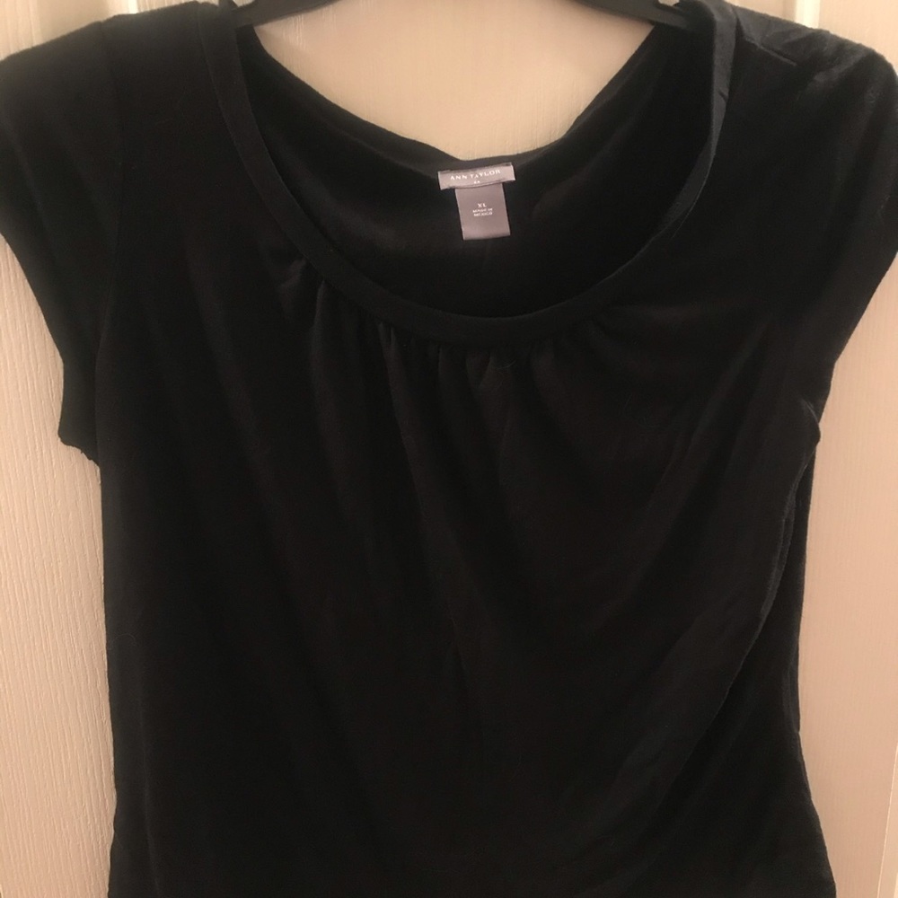 Ann Taylor basic black top SZ XL